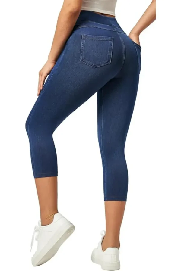 IUGA Stretchy High-Waisted Cropped Jeggings